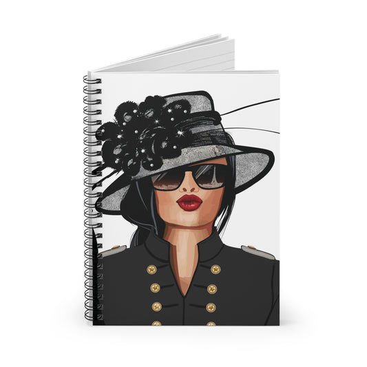 Notebook - Stylish Black & White Design