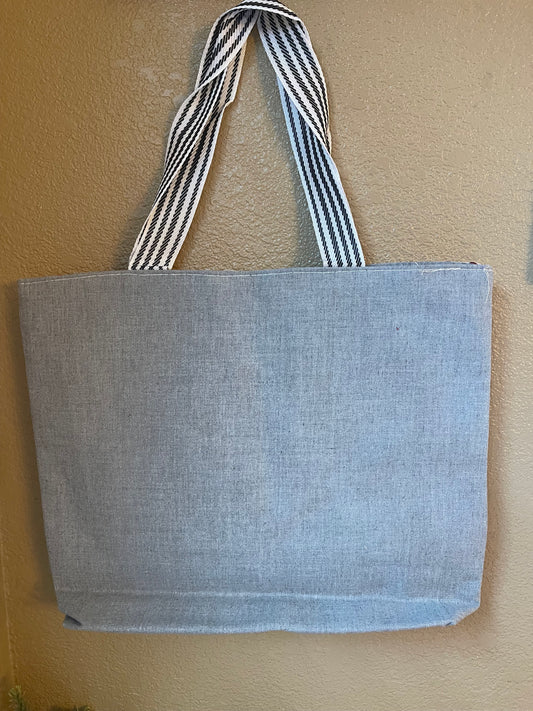 Large Canvas Tote Bag