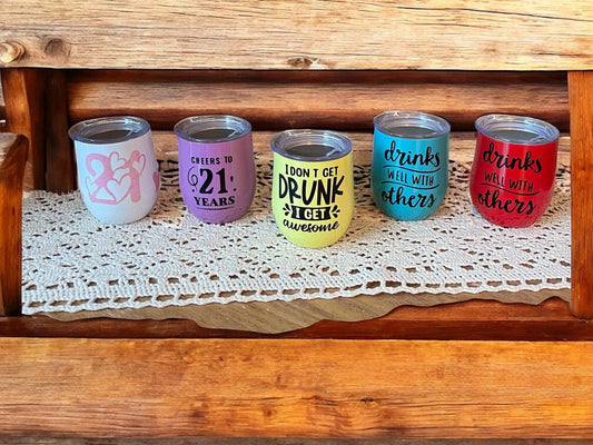 Mini Shot Glass Tumblers 3oz