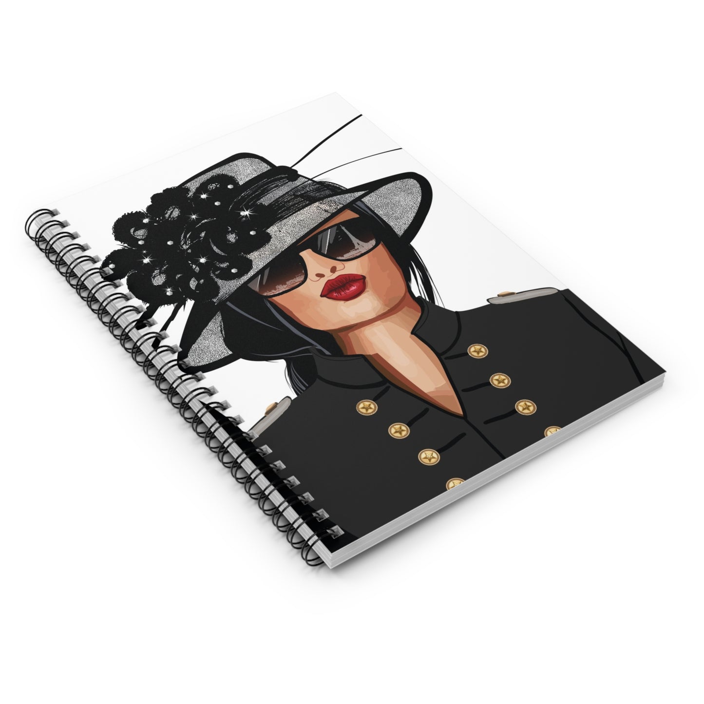 Notebook - Stylish Black & White Design