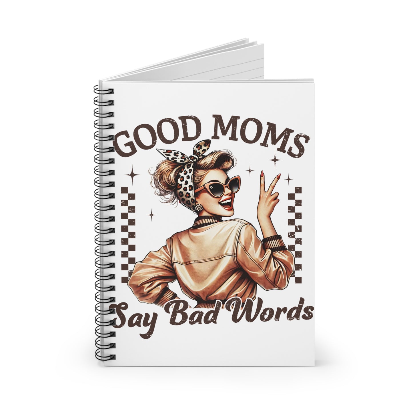 Notebook, Mothers Day Gift, Ruled Line Journal, Bullet Point Diary, Writing Notepad, Personalized Sketchbook