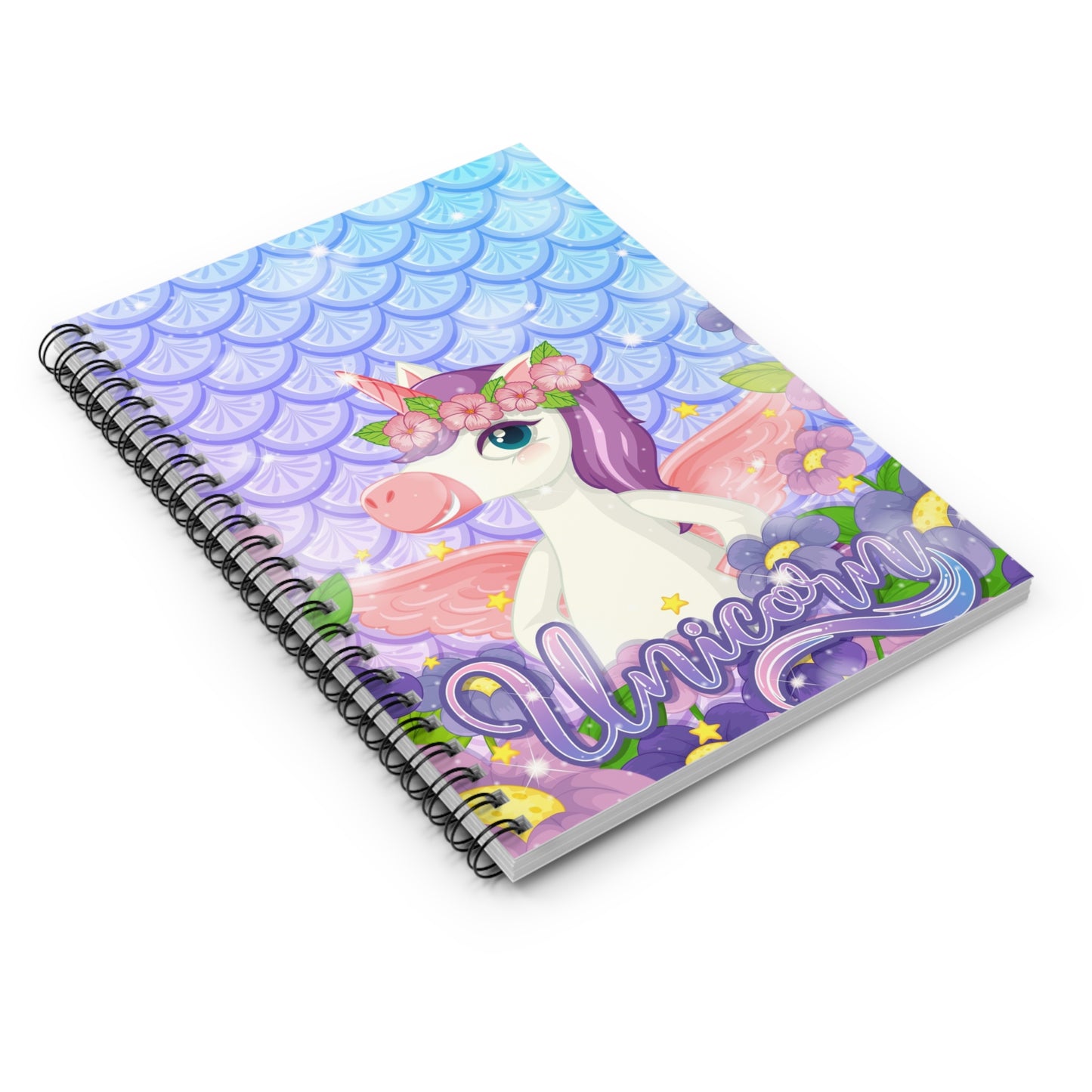 Whimsical Unicorn Spiral Notebook, Magical Journal for Kids, Fantasy Stationery Gift, Cute School Supplies, Unicorn Lover Gift