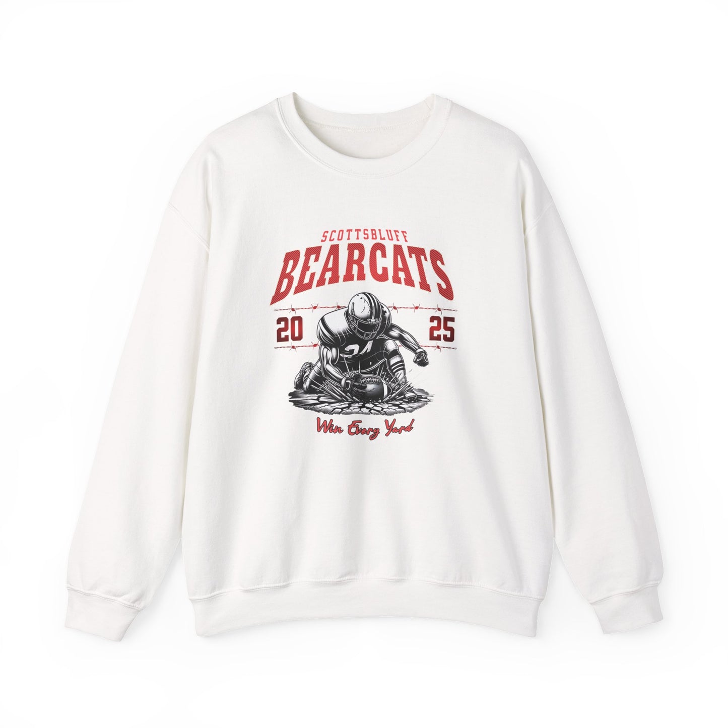 Bearcats Champion Crewneck Sweatshirt, Cozy Team Apparel, Perfect for Game Days, School Spirit Wear, Holiday Gifts