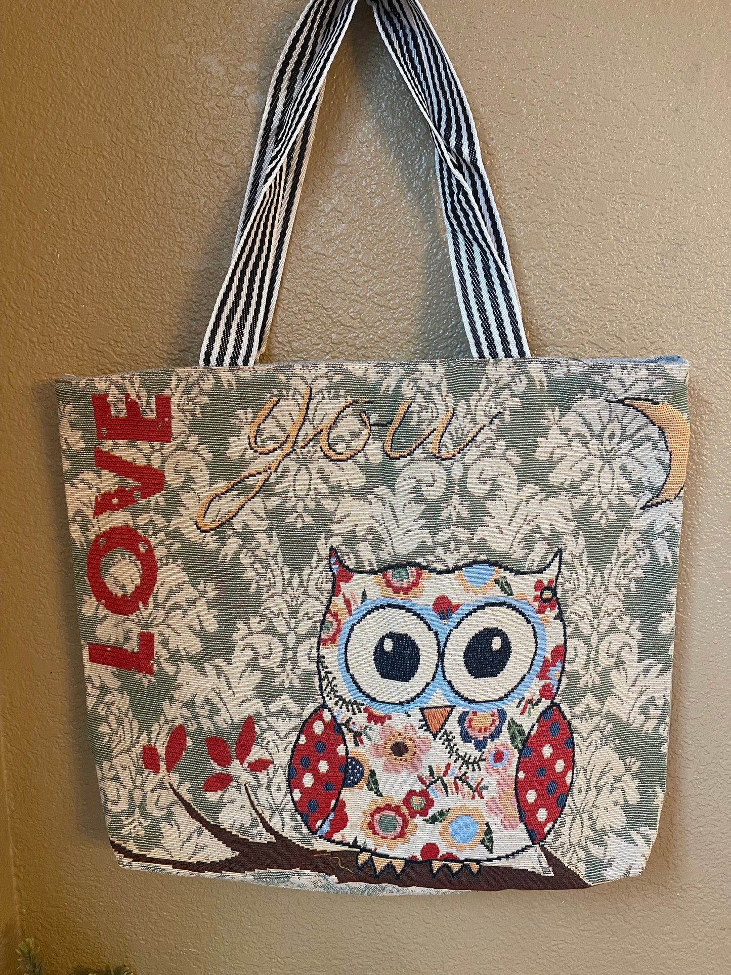 Tote Canvas Bag Owl