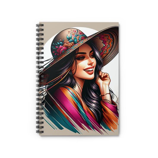 Vibrant Notebook Mom - Spiral Notebook, Ruled Line, Journal, Diary, Writing Pad, Gift for Mother
