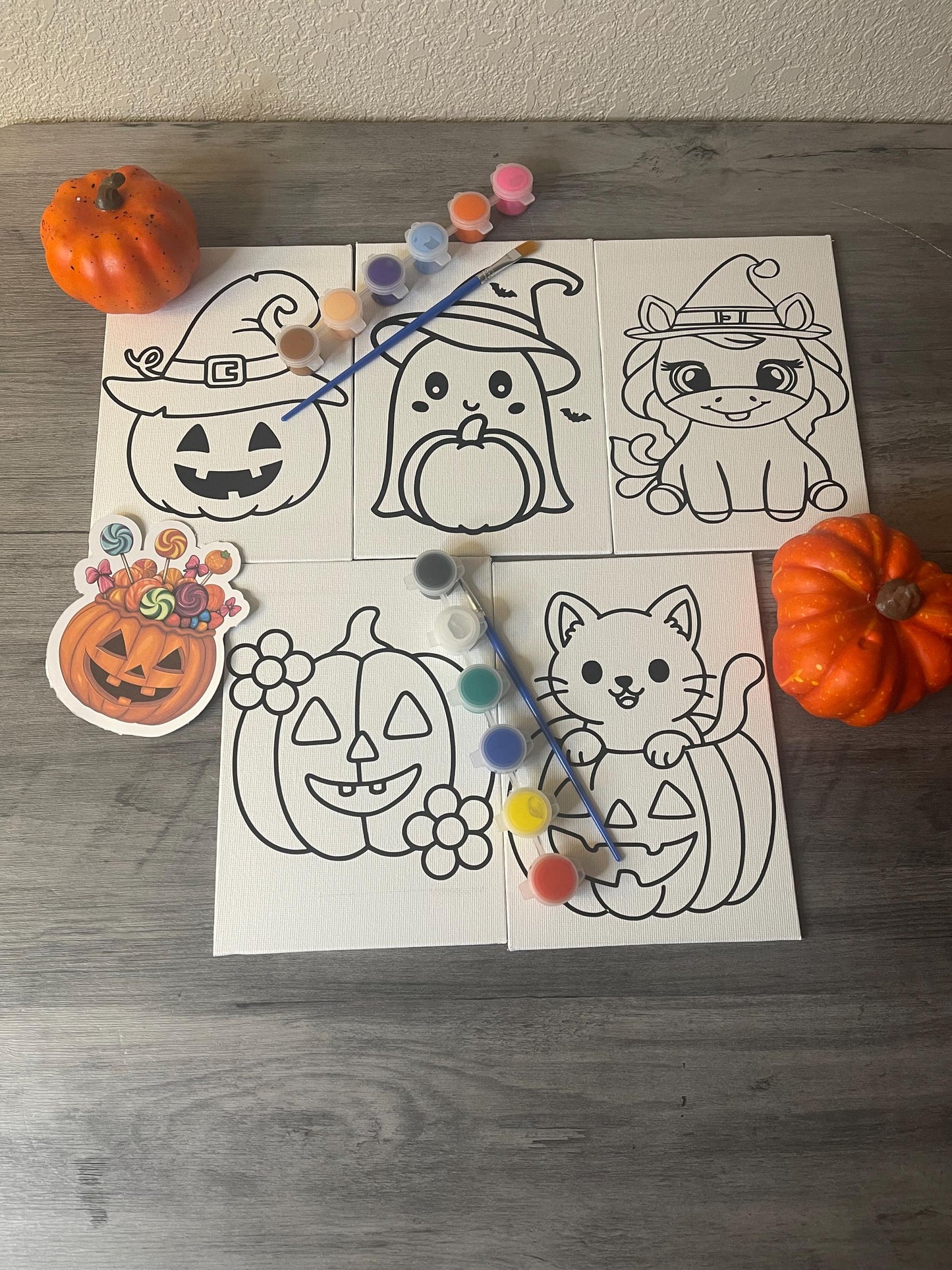 Halloween Ready to Paint kit