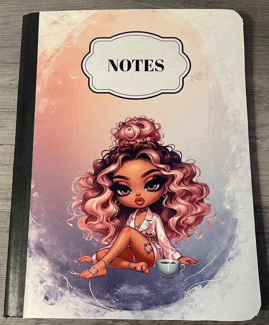 Decorative Composition Notebook - Unique Cover Design